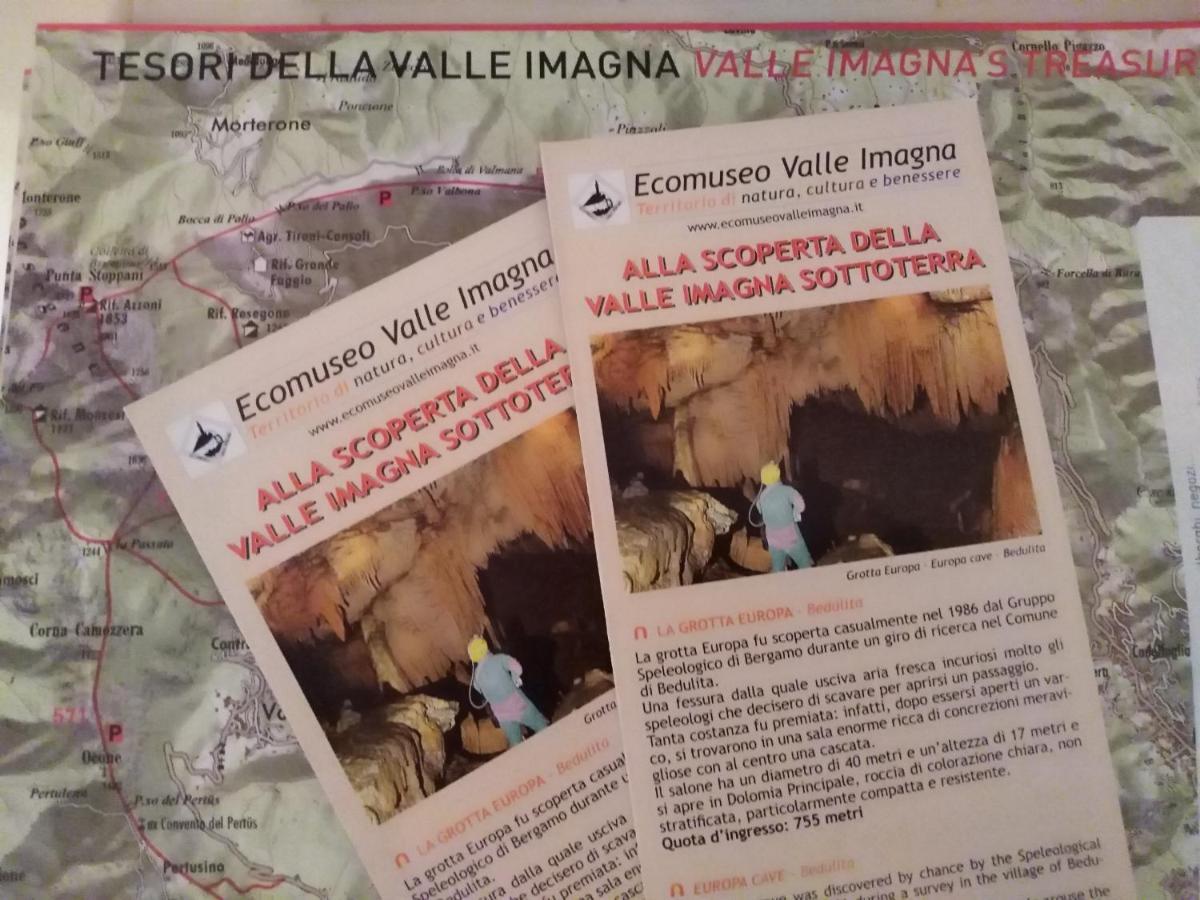 La Tavernetta Del Riccio Rota d'Imagna Esterno foto